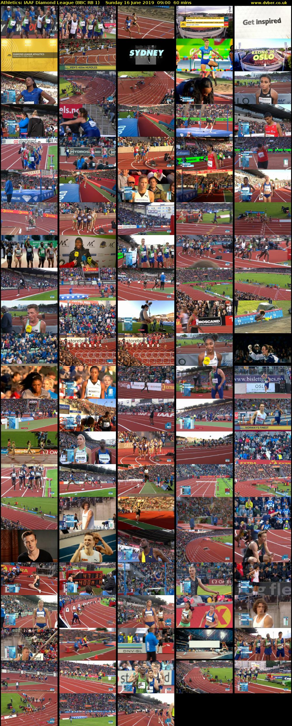 Athletics: IAAF Diamond League (BBC RB 1) Sunday 16 June 2019 09:00 - 10:00