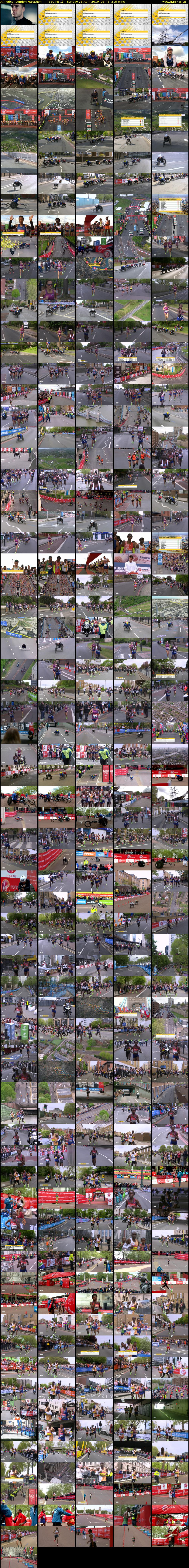Athletics: London Marathon -... (BBC RB 1) Sunday 28 April 2019 08:45 - 12:20