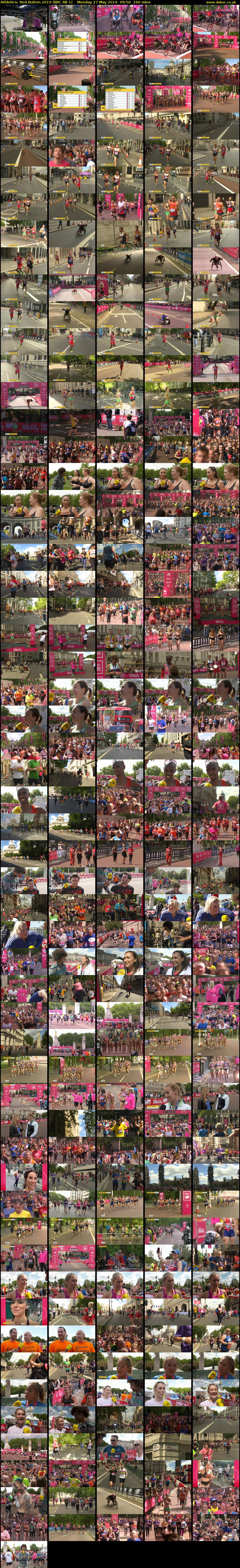 Athletics: Red Button 2019 (BBC RB 1) Monday 27 May 2019 09:50 - 12:30
