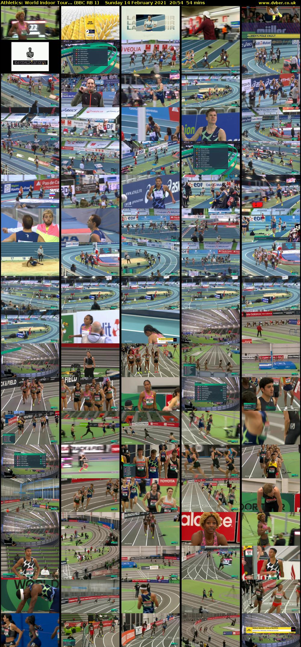 Athletics: World Indoor Tour... (BBC RB 1) Sunday 14 February 2021 20:54 - 21:48