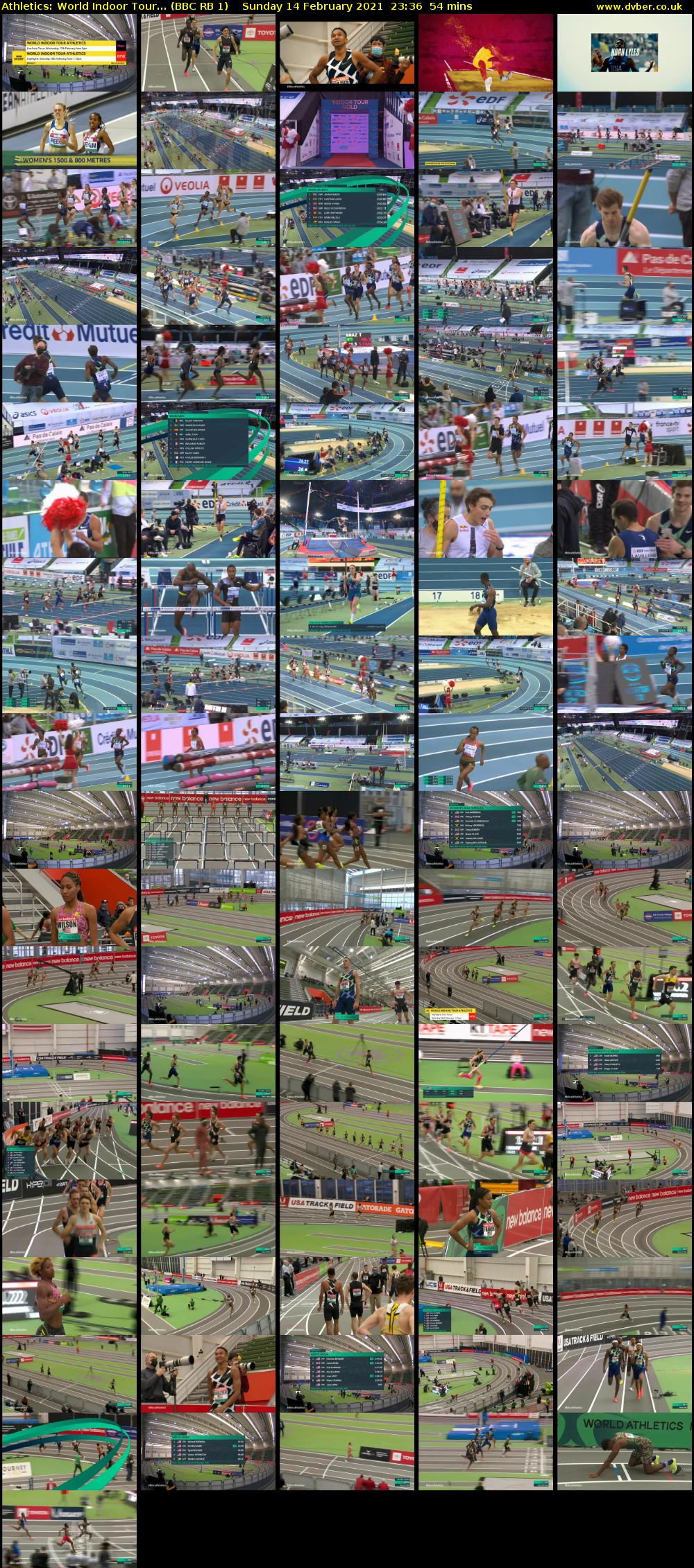 Athletics: World Indoor Tour... (BBC RB 1) Sunday 14 February 2021 23:36 - 00:30