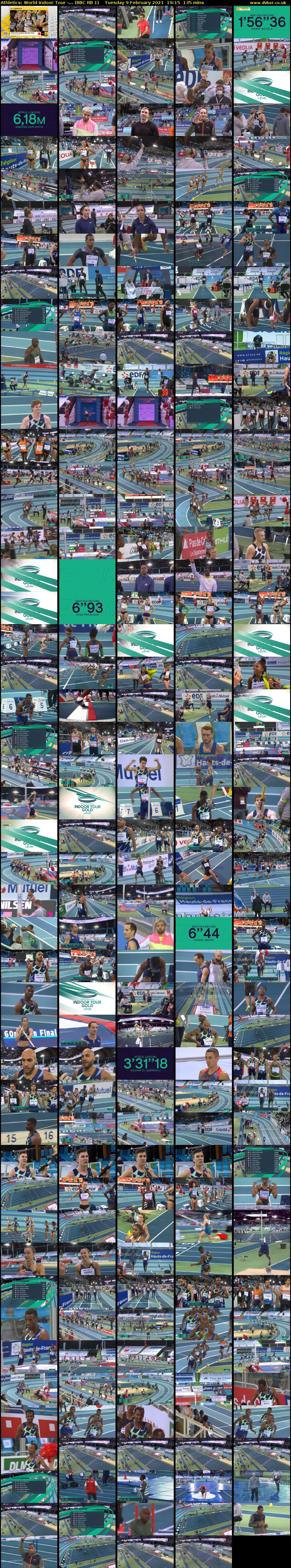 Athletics: World Indoor Tour -... (BBC RB 1) Tuesday 9 February 2021 19:15 - 21:30