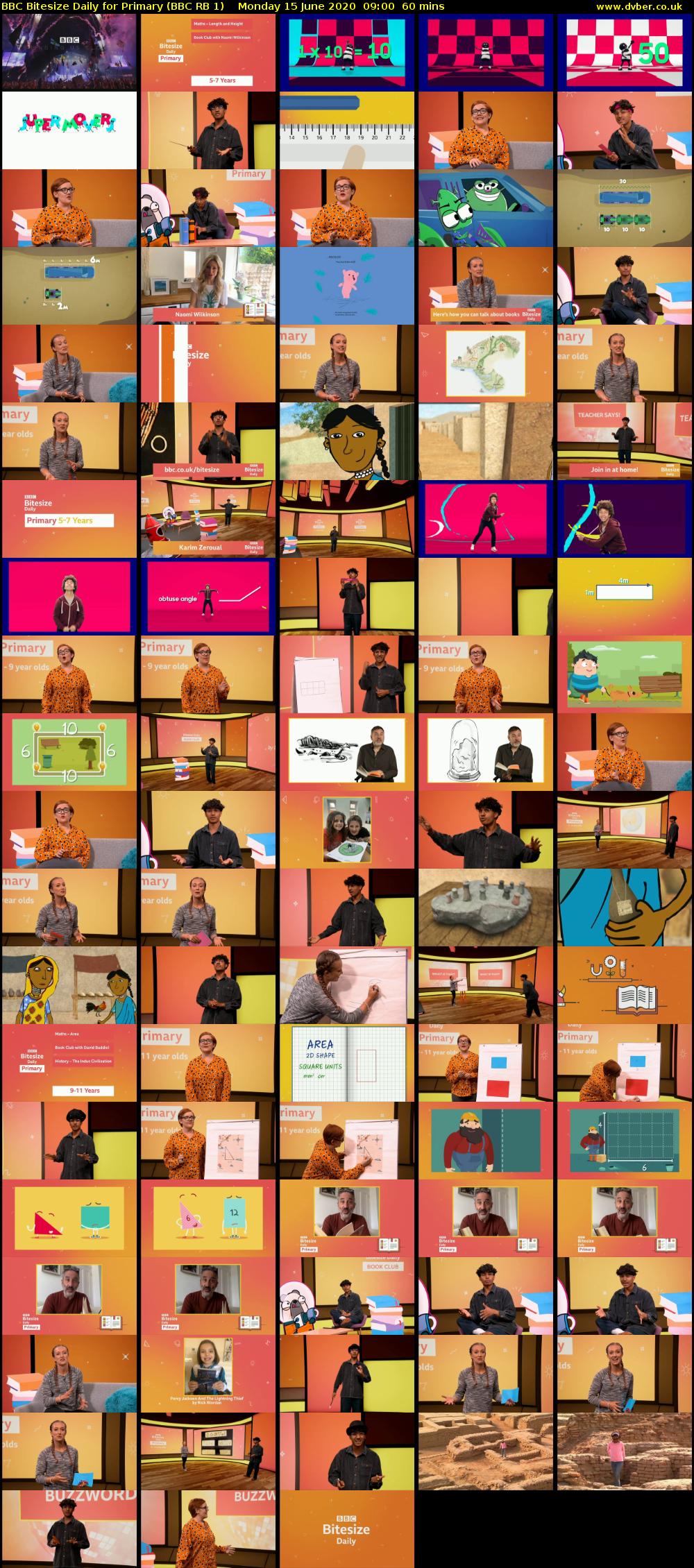 BBC Bitesize Daily for Primary (BBC RB 1) Monday 15 June 2020 09:00 - 10:00