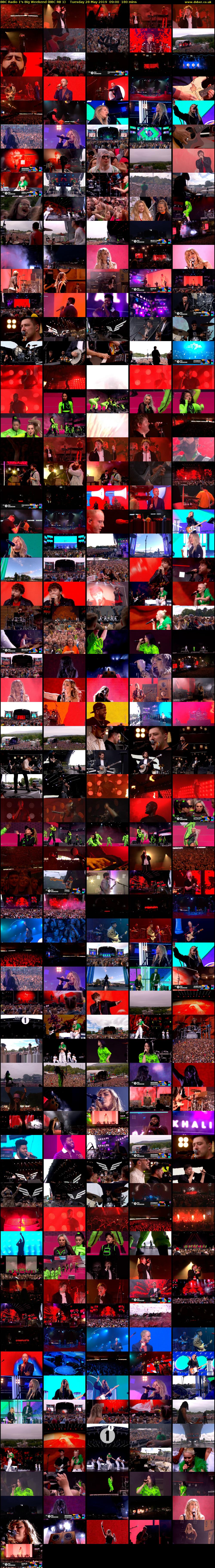 BBC Radio 1's Big Weekend (BBC RB 1) Tuesday 28 May 2019 09:00 - 12:00