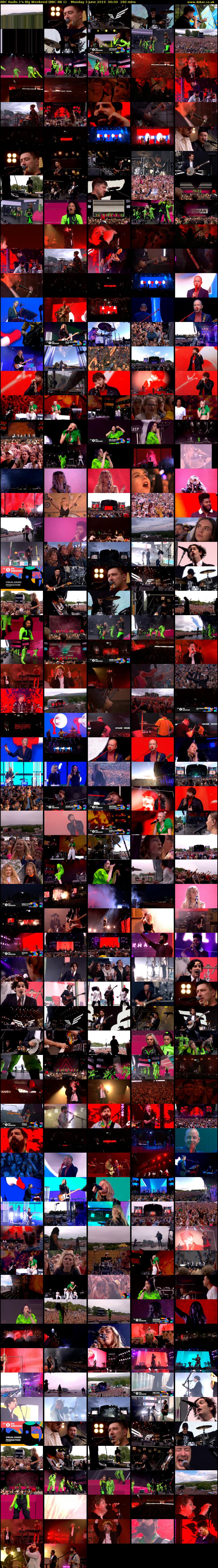 BBC Radio 1's Big Weekend (BBC RB 1) Monday 3 June 2019 06:00 - 09:00