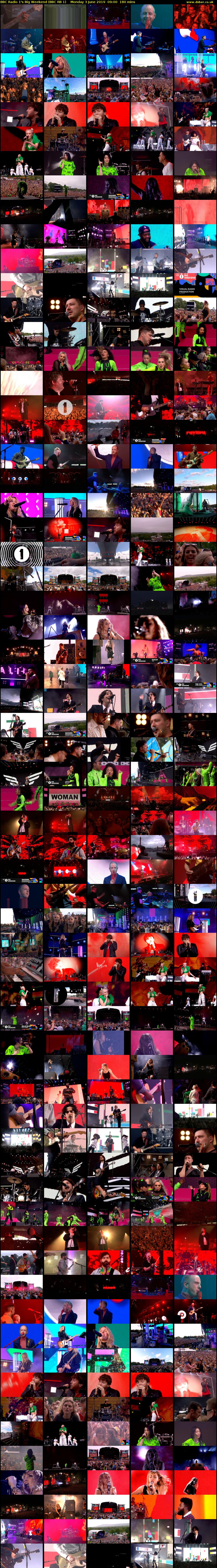 BBC Radio 1's Big Weekend (BBC RB 1) Monday 3 June 2019 09:00 - 12:00