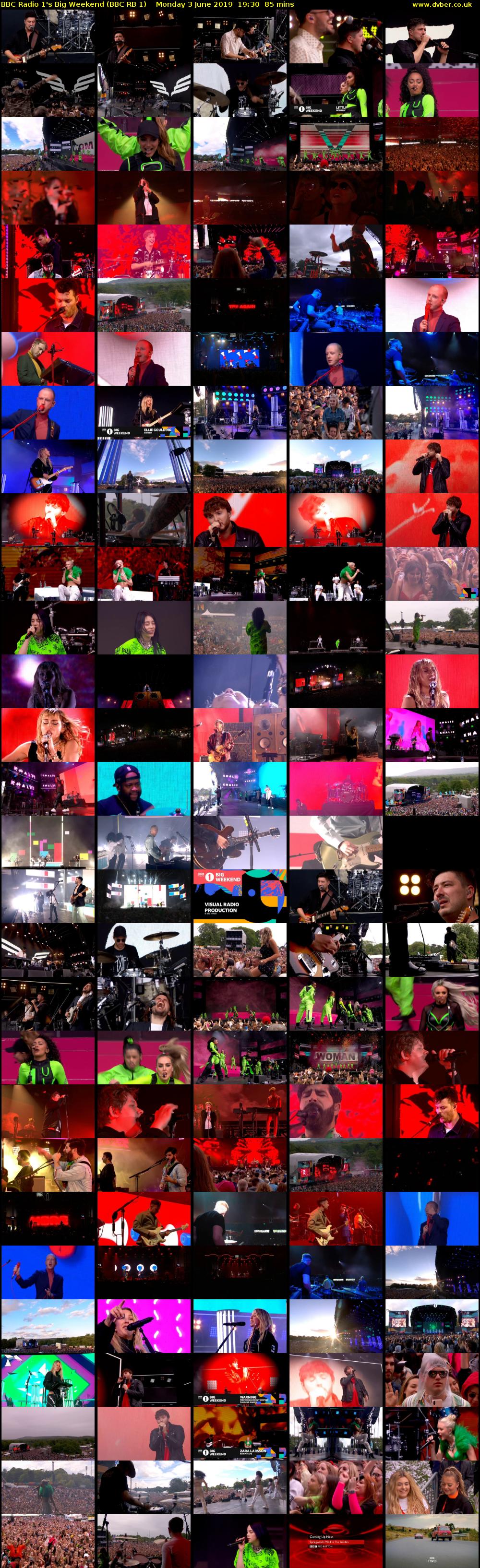 BBC Radio 1's Big Weekend (BBC RB 1) Monday 3 June 2019 19:30 - 20:55