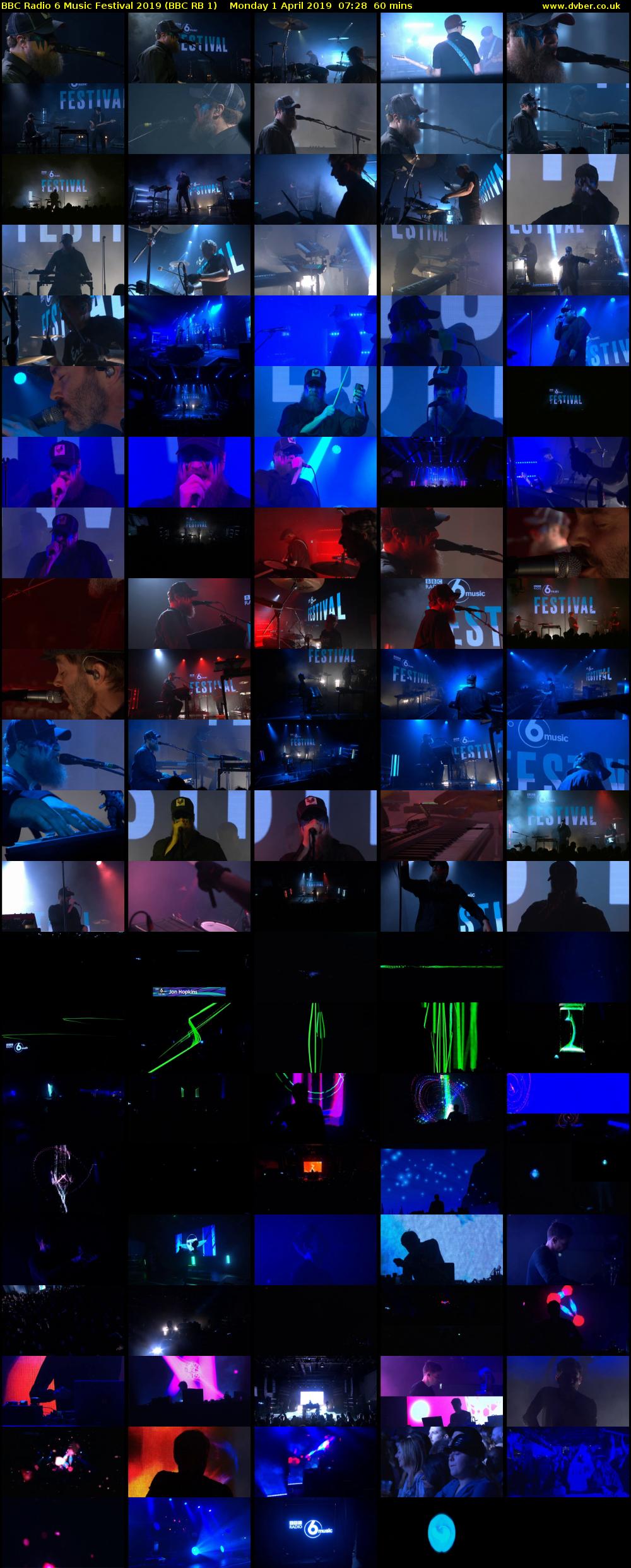 BBC Radio 6 Music Festival 2019 (BBC RB 1) Monday 1 April 2019 07:28 - 08:28