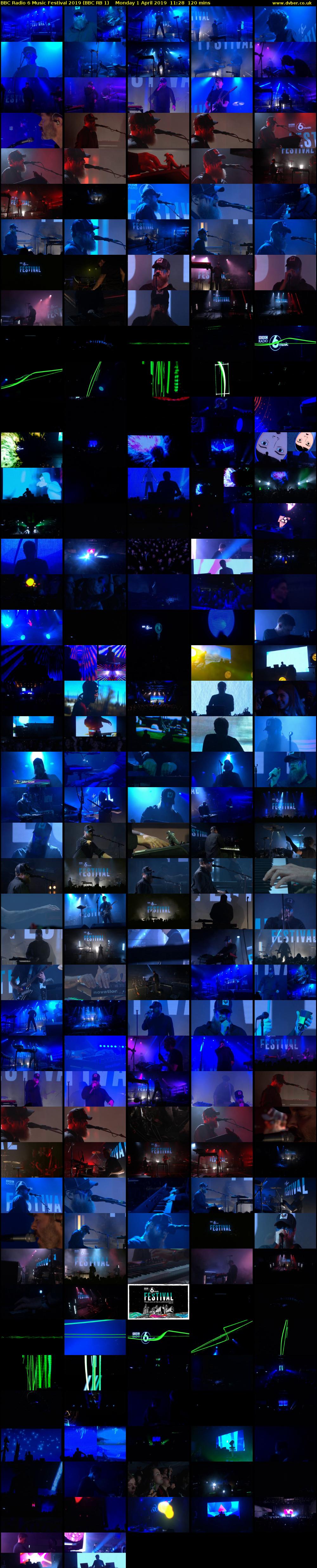 BBC Radio 6 Music Festival 2019 (BBC RB 1) Monday 1 April 2019 11:28 - 13:28