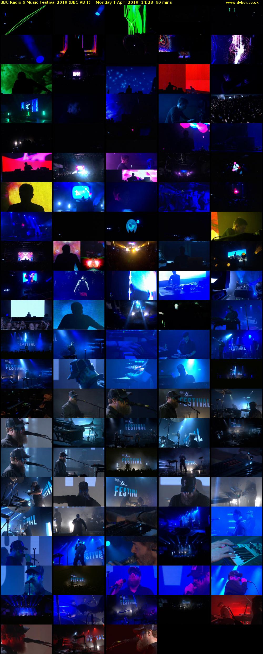 BBC Radio 6 Music Festival 2019 (BBC RB 1) Monday 1 April 2019 14:28 - 15:28