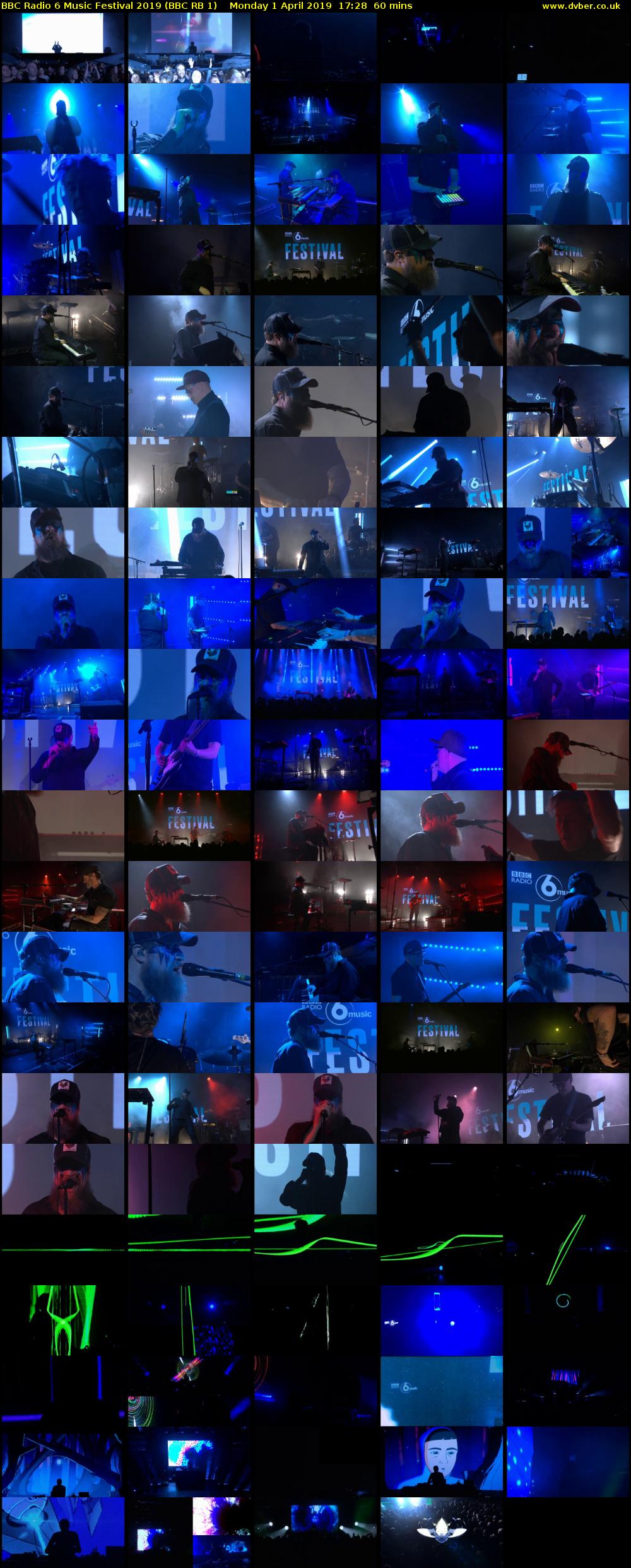 BBC Radio 6 Music Festival 2019 (BBC RB 1) Monday 1 April 2019 17:28 - 18:28