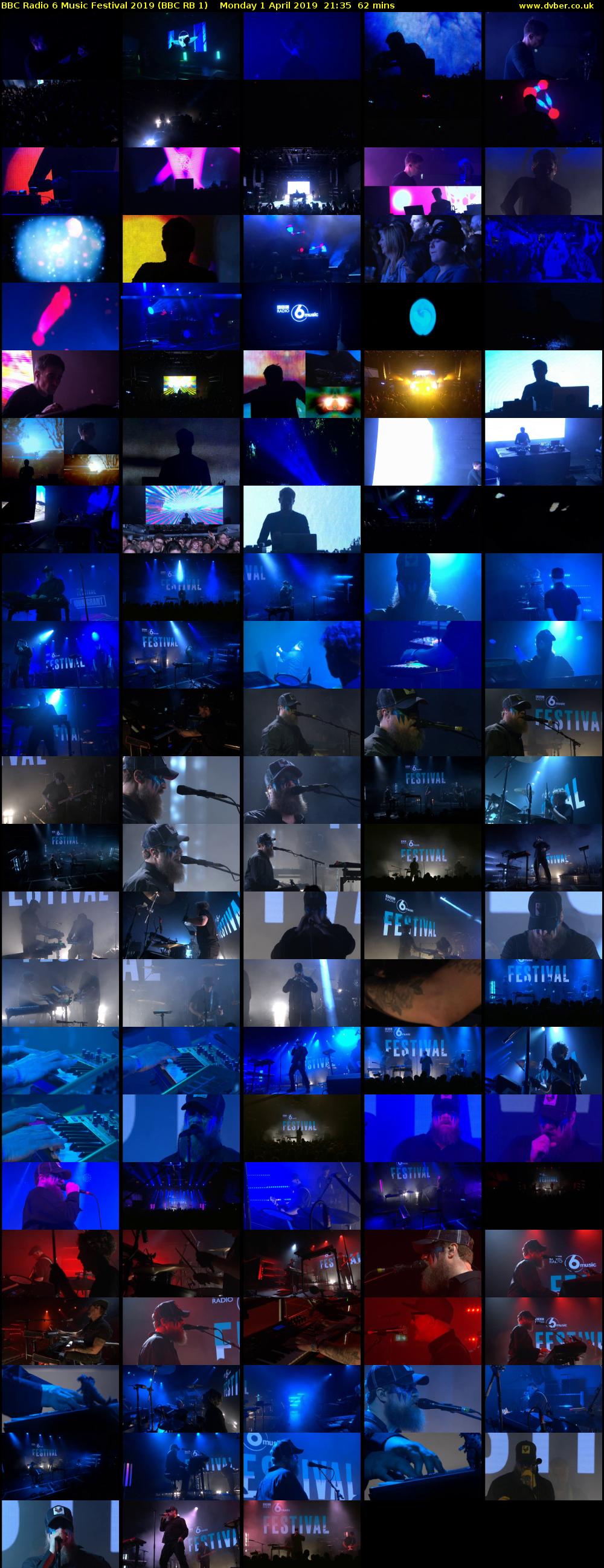BBC Radio 6 Music Festival 2019 (BBC RB 1) Monday 1 April 2019 21:35 - 22:37