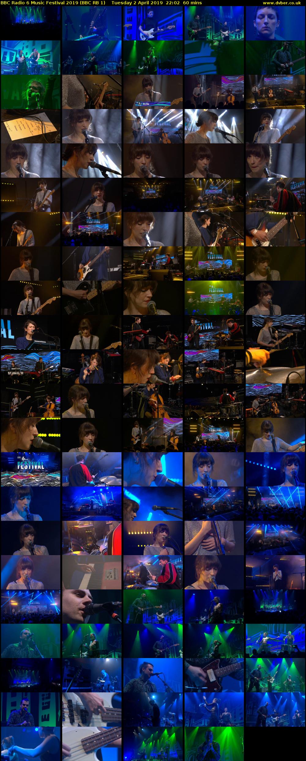 BBC Radio 6 Music Festival 2019 (BBC RB 1) Tuesday 2 April 2019 22:02 - 23:02
