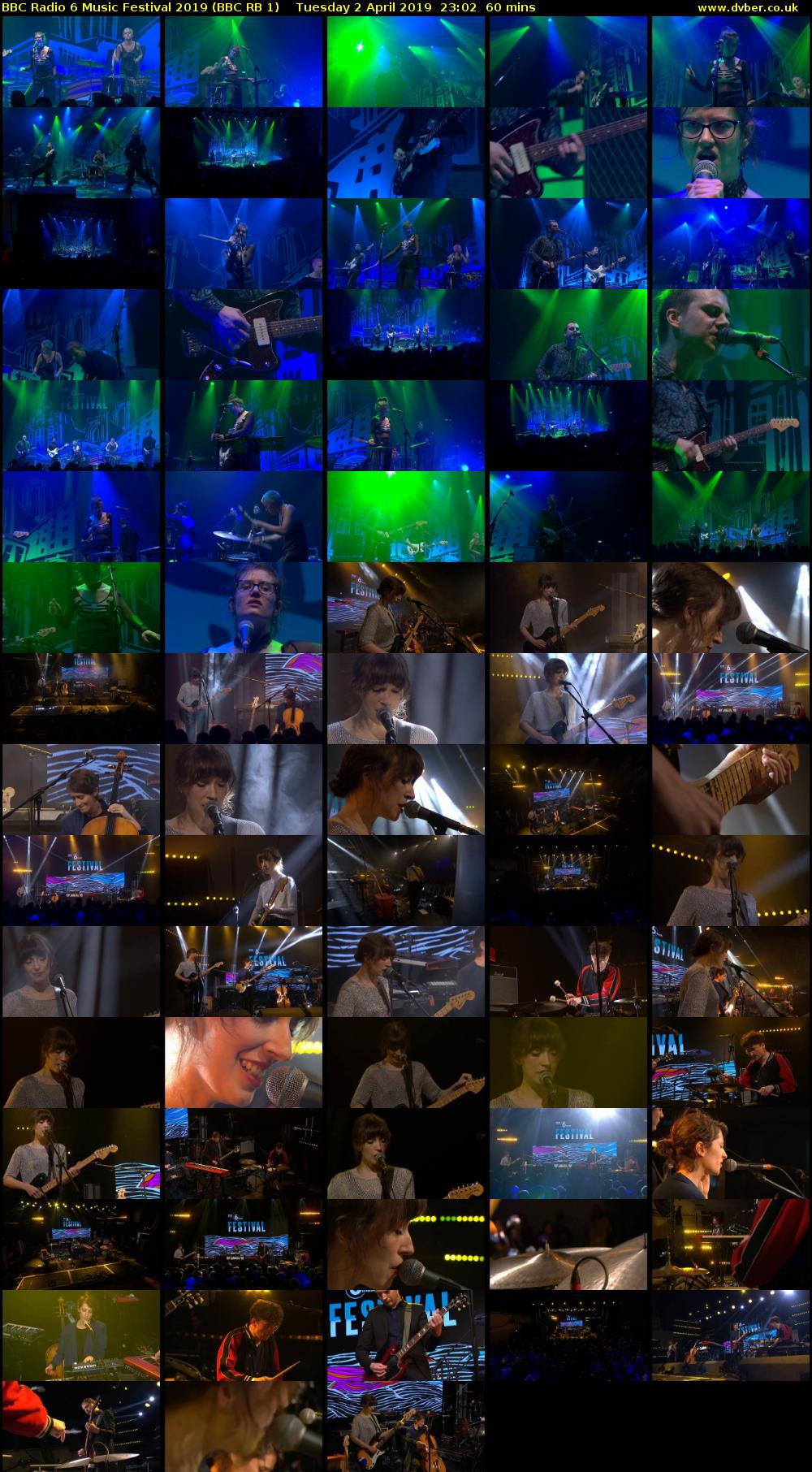 BBC Radio 6 Music Festival 2019 (BBC RB 1) Tuesday 2 April 2019 23:02 - 00:02