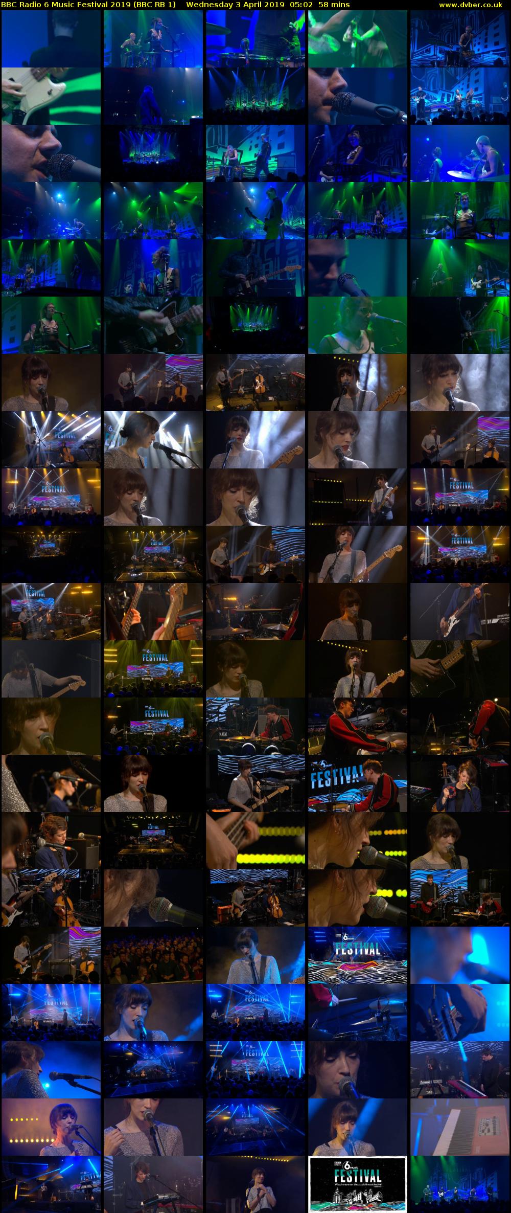 BBC Radio 6 Music Festival 2019 (BBC RB 1) Wednesday 3 April 2019 05:02 - 06:00