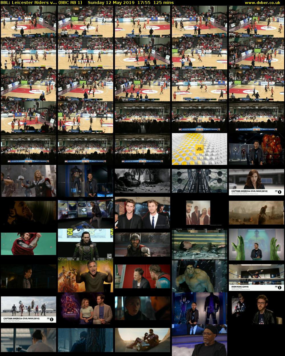 BBL: Leicester Riders v... (BBC RB 1) Sunday 12 May 2019 17:55 - 20:00