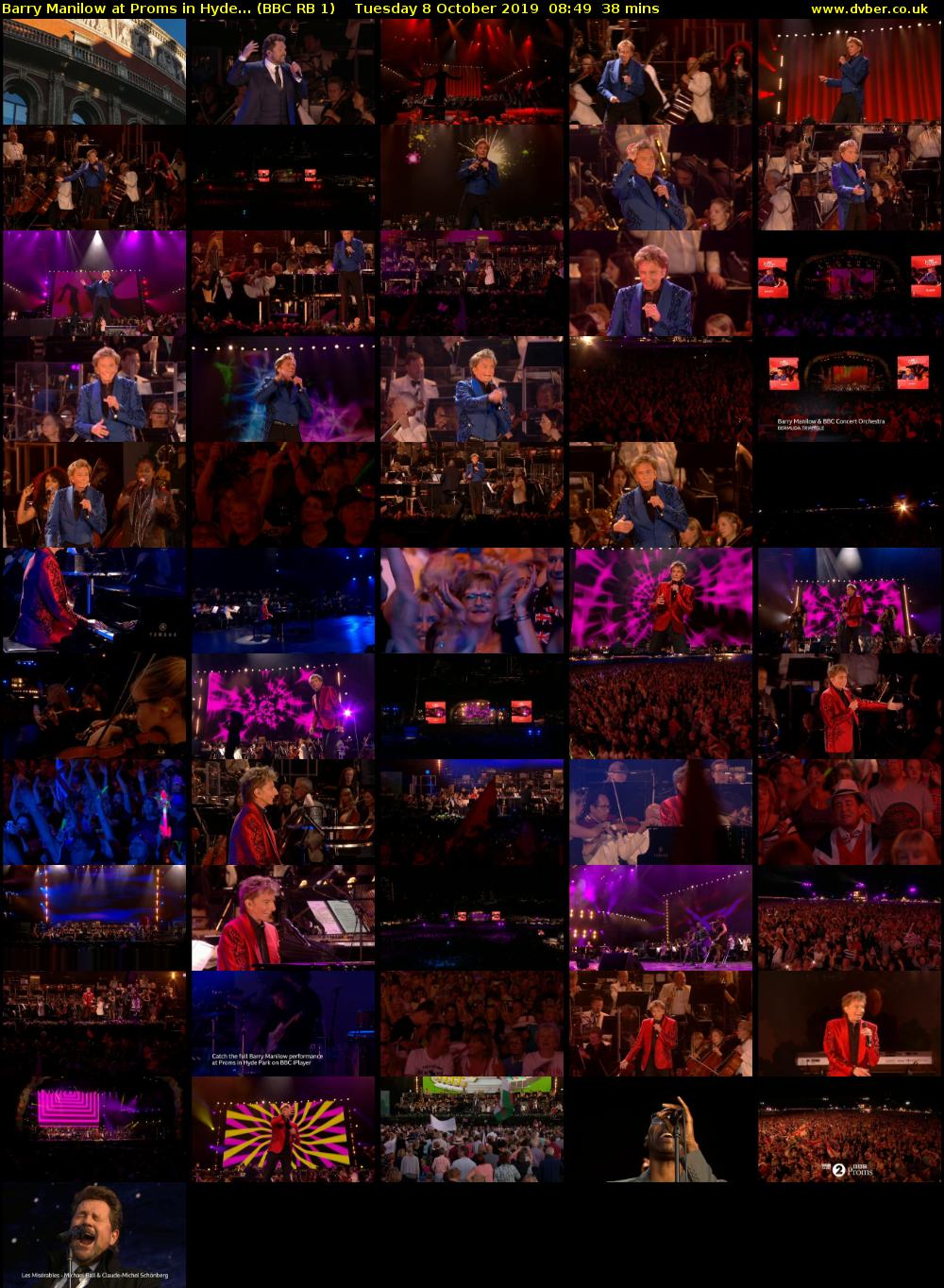 Barry Manilow at Proms in Hyde... (BBC RB 1) Tuesday 8 October 2019 08:49 - 09:27