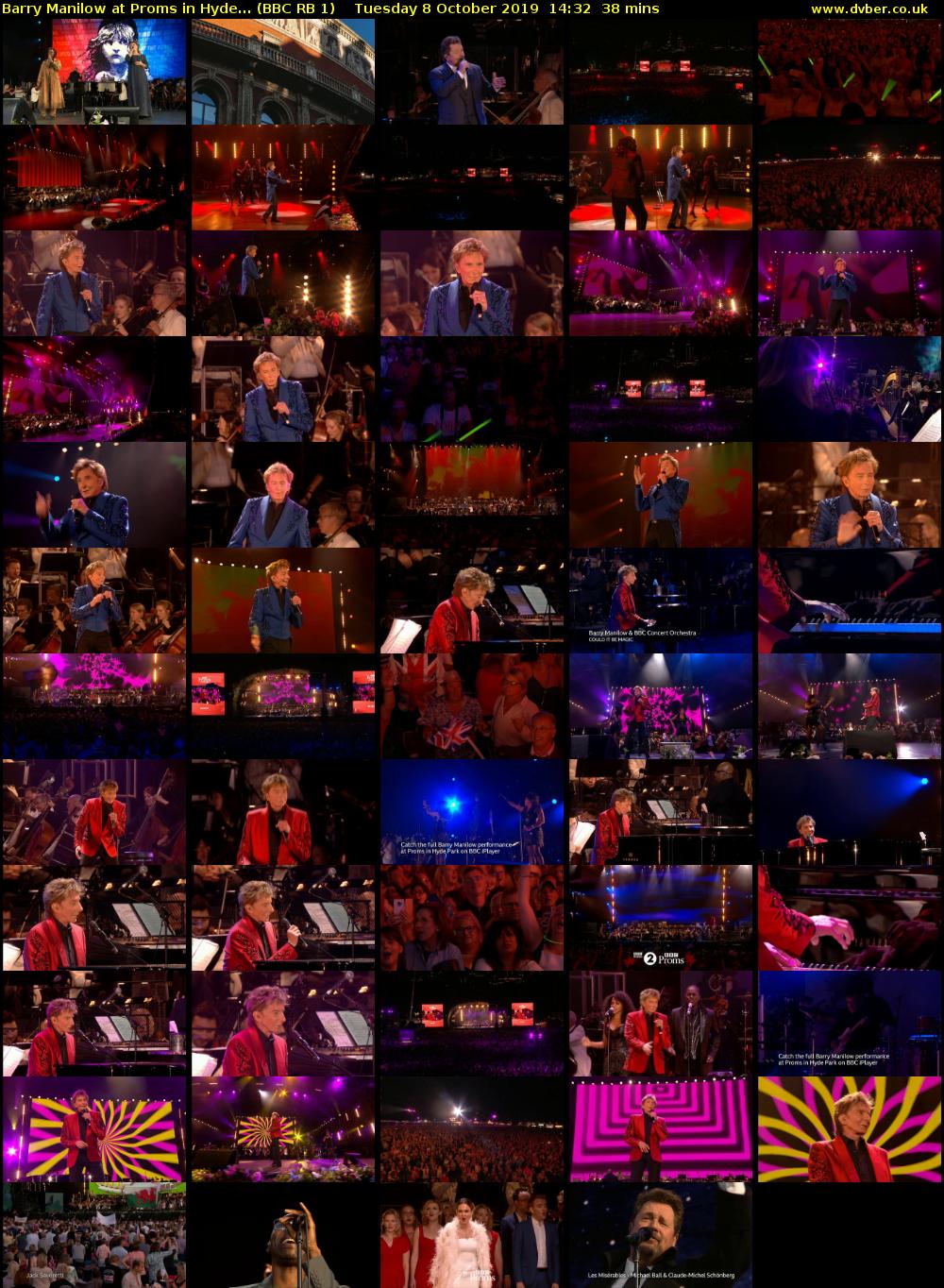 Barry Manilow at Proms in Hyde... (BBC RB 1) Tuesday 8 October 2019 14:32 - 15:10
