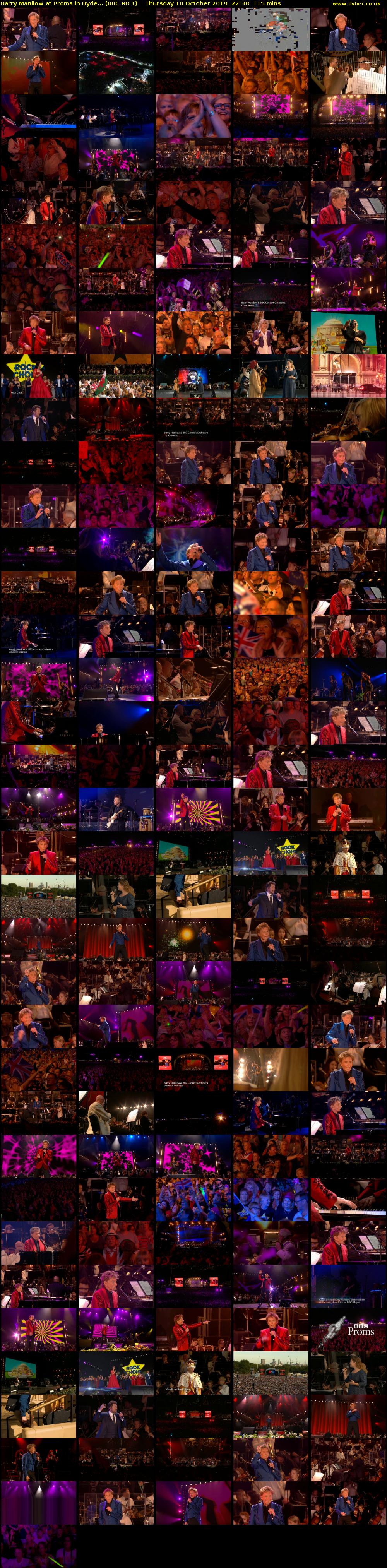 Barry Manilow at Proms in Hyde... (BBC RB 1) Thursday 10 October 2019 22:38 - 00:33