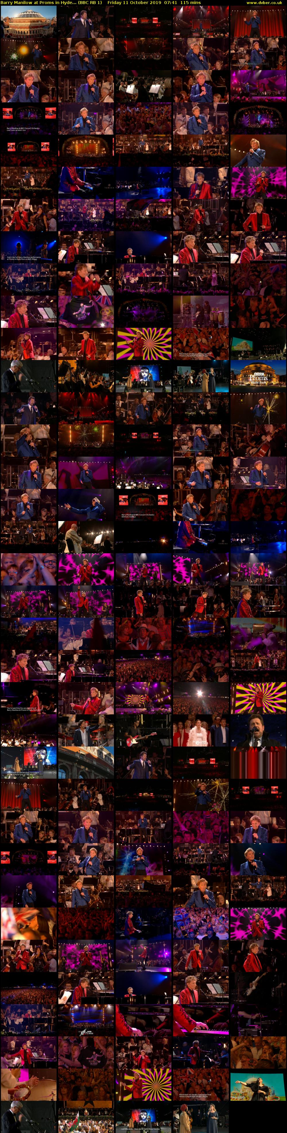 Barry Manilow at Proms in Hyde... (BBC RB 1) Friday 11 October 2019 07:41 - 09:36