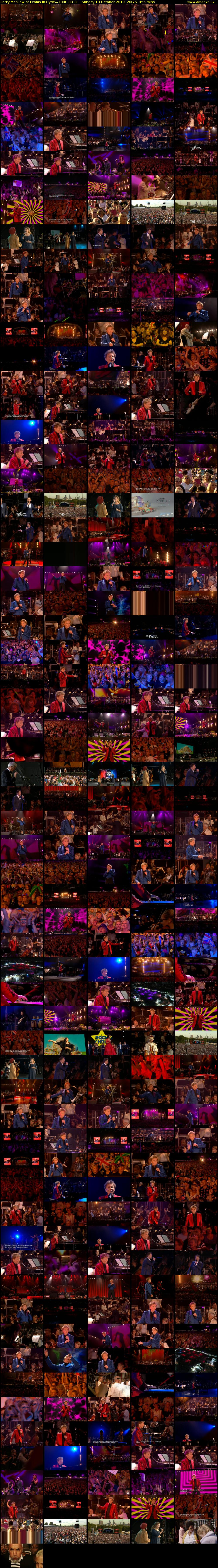 Barry Manilow at Proms in Hyde... (BBC RB 1) Sunday 13 October 2019 20:25 - 04:00