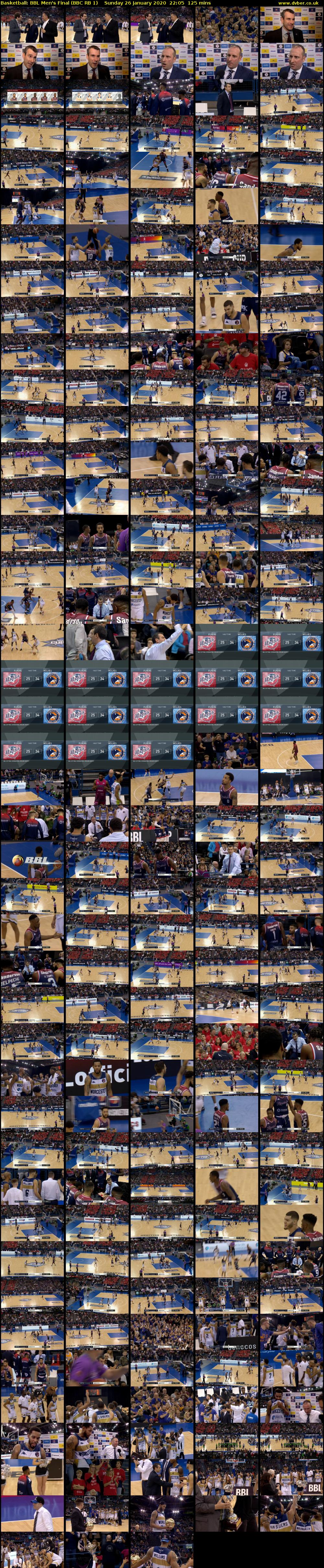 Basketball: BBL Men's Final (BBC RB 1) Sunday 26 January 2020 22:05 - 00:10