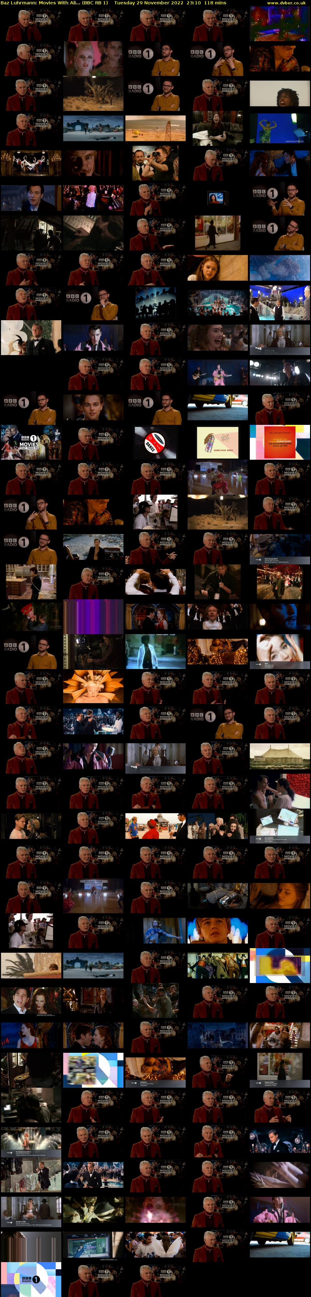 Baz Luhrmann: Movies With Ali... (BBC RB 1) Tuesday 29 November 2022 23:10 - 01:08