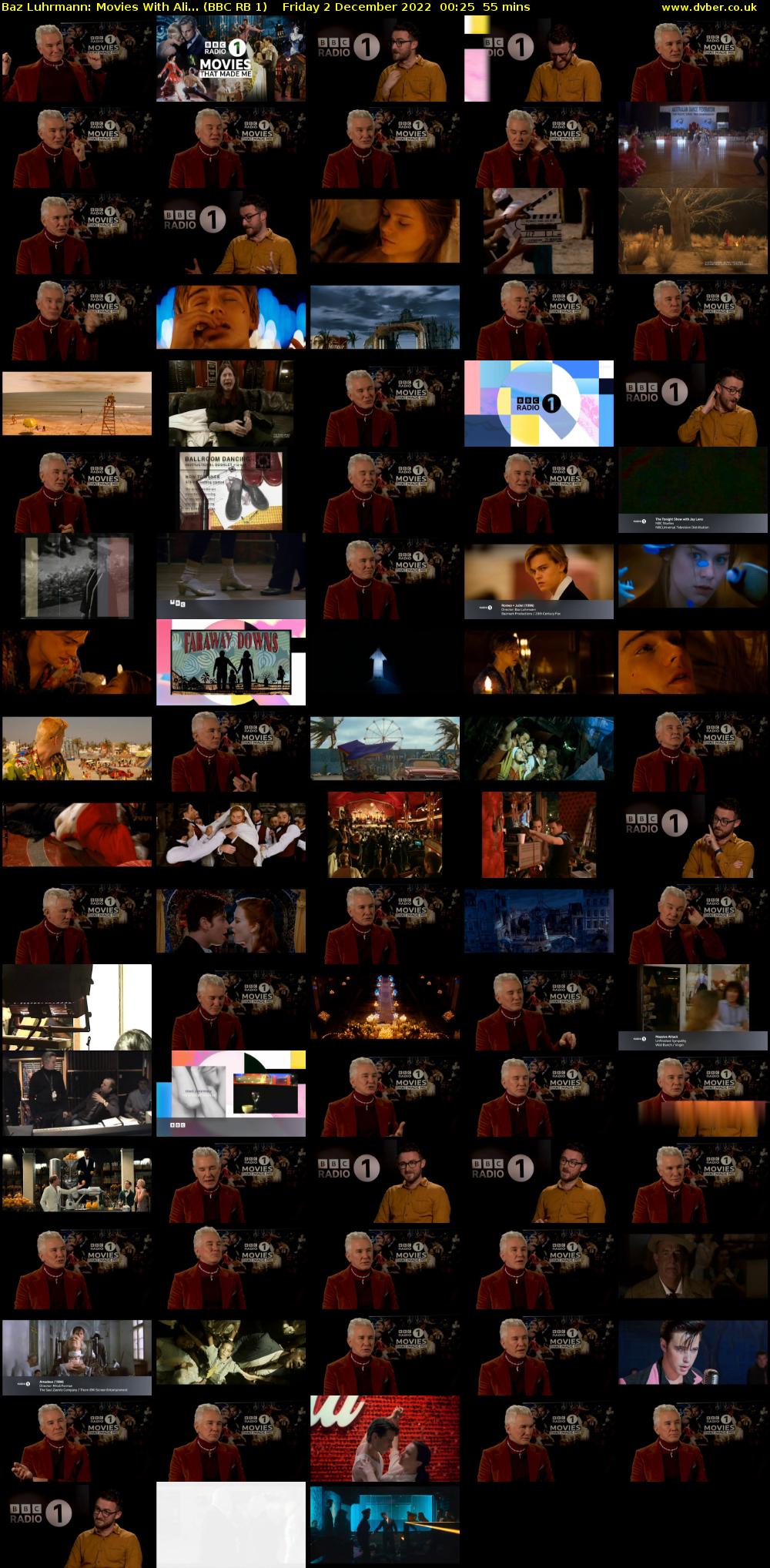 Baz Luhrmann: Movies With Ali... (BBC RB 1) Friday 2 December 2022 00:25 - 01:20