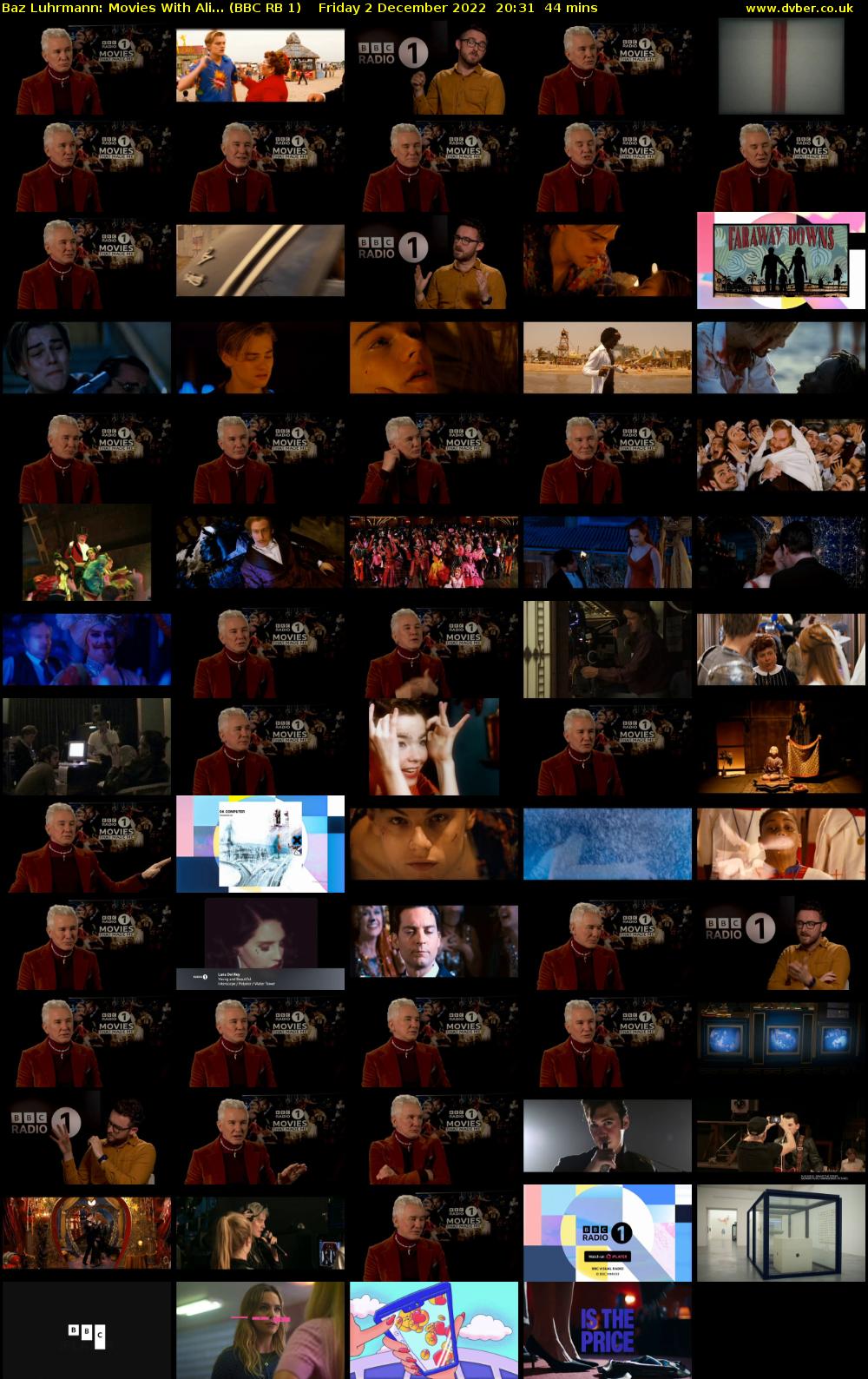 Baz Luhrmann: Movies With Ali... (BBC RB 1) Friday 2 December 2022 20:31 - 21:15