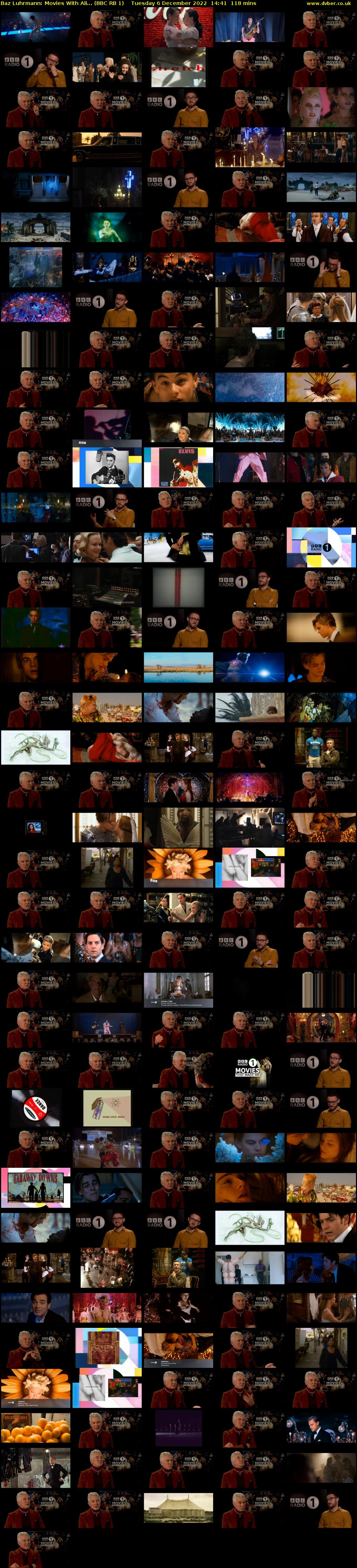 Baz Luhrmann: Movies With Ali... (BBC RB 1) Tuesday 6 December 2022 14:41 - 16:39