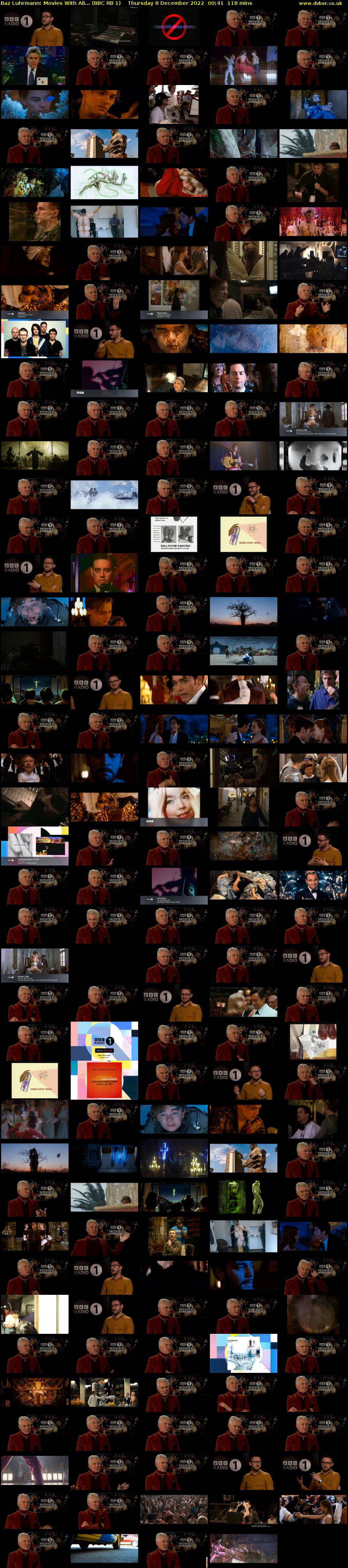 Baz Luhrmann: Movies With Ali... (BBC RB 1) Thursday 8 December 2022 00:41 - 02:39