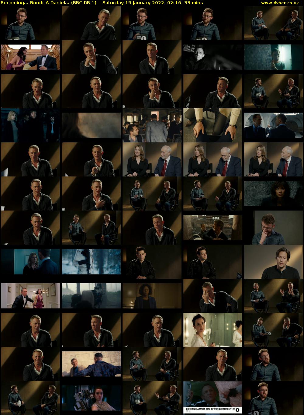 Becoming... Bond: A Daniel... (BBC RB 1) Saturday 15 January 2022 02:16 - 02:49