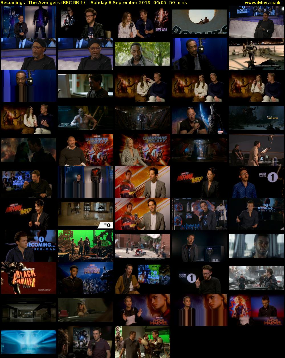 Becoming... The Avengers (BBC RB 1) Sunday 8 September 2019 04:05 - 04:55