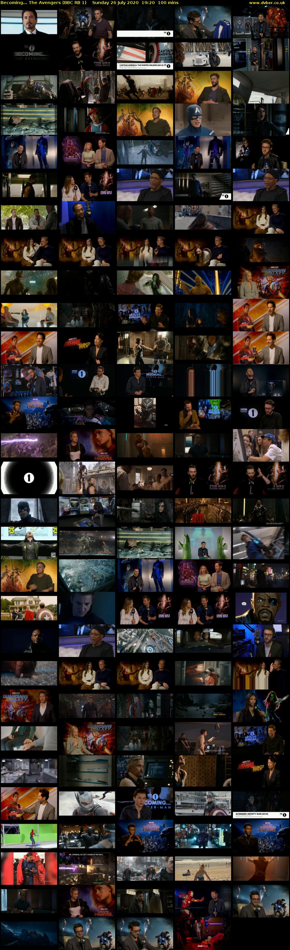 Becoming... The Avengers (BBC RB 1) Sunday 26 July 2020 19:20 - 21:00