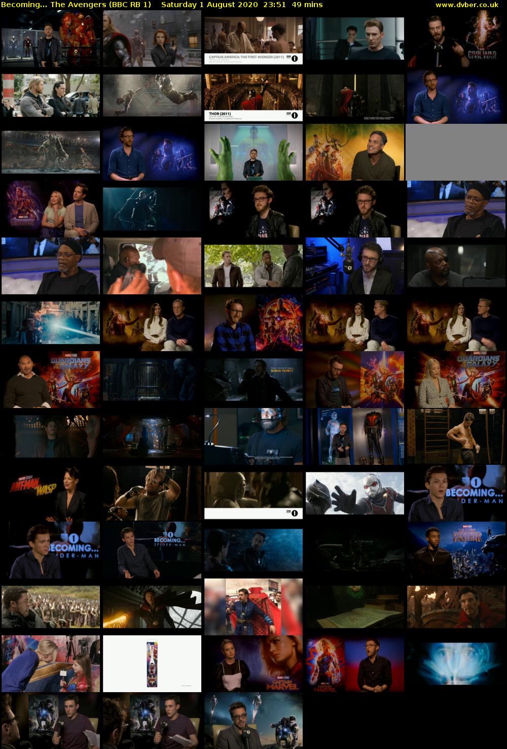 Becoming... The Avengers (BBC RB 1) Saturday 1 August 2020 23:51 - 00:40