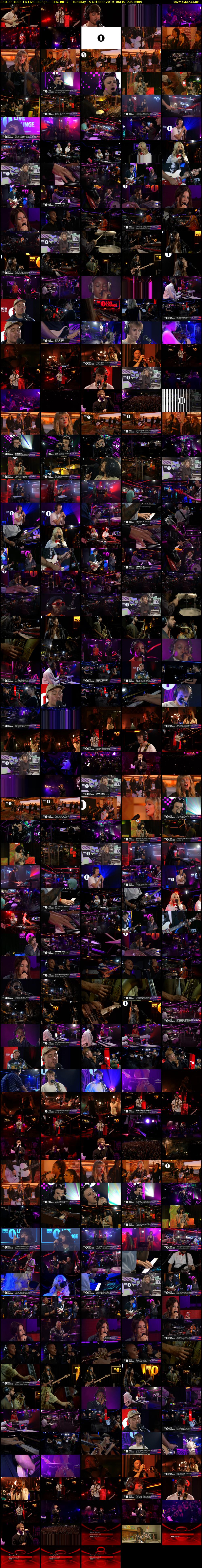 Best of Radio 1's Live Lounge... (BBC RB 1) Tuesday 15 October 2019 06:40 - 10:30