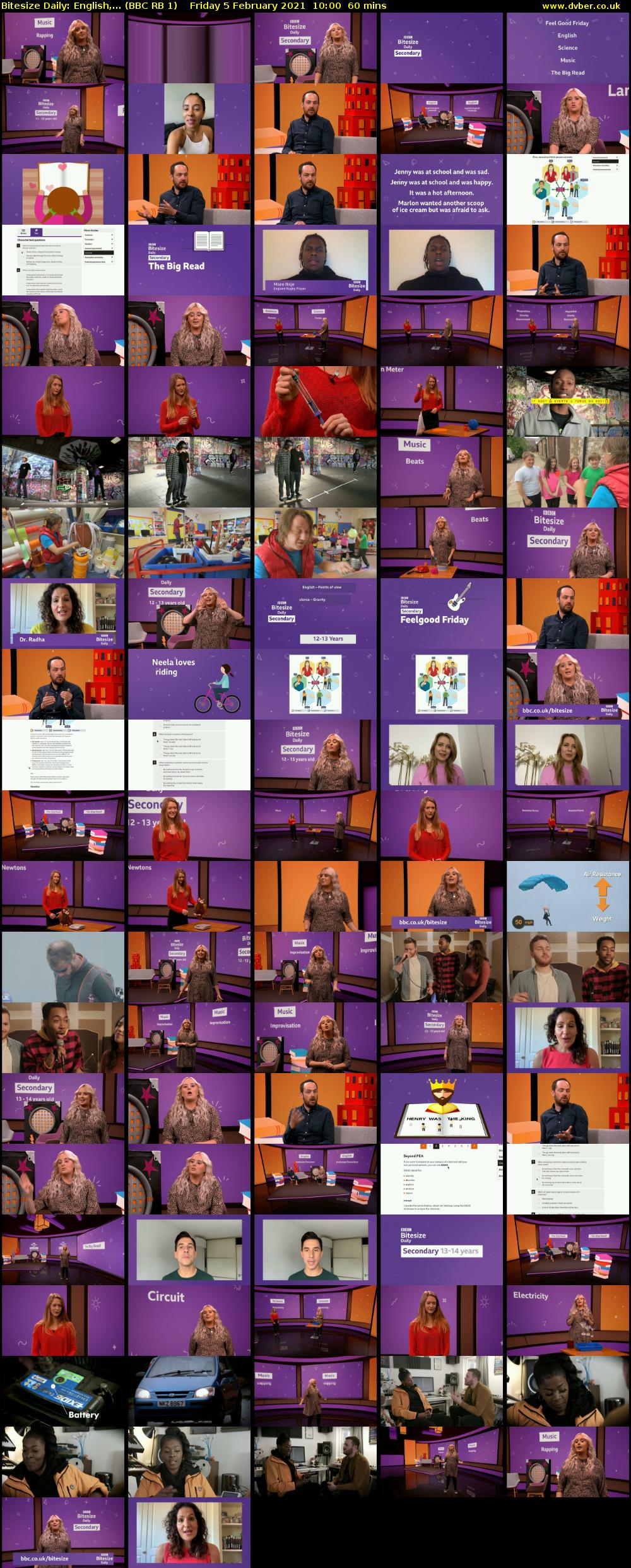 Bitesize Daily: English,... (BBC RB 1) Friday 5 February 2021 10:00 - 11:00