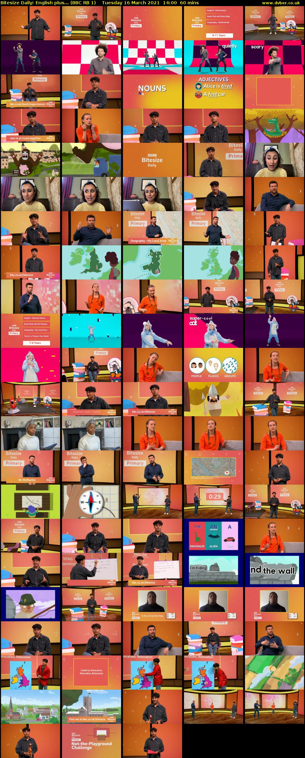 Bitesize Daily: English plus... (BBC RB 1) Tuesday 16 March 2021 14:00 - 15:00