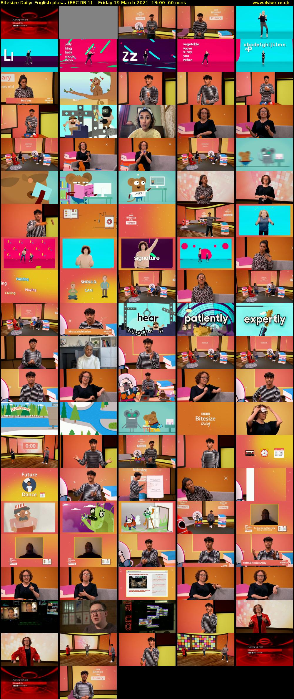 Bitesize Daily: English plus... (BBC RB 1) Friday 19 March 2021 13:00 - 14:00