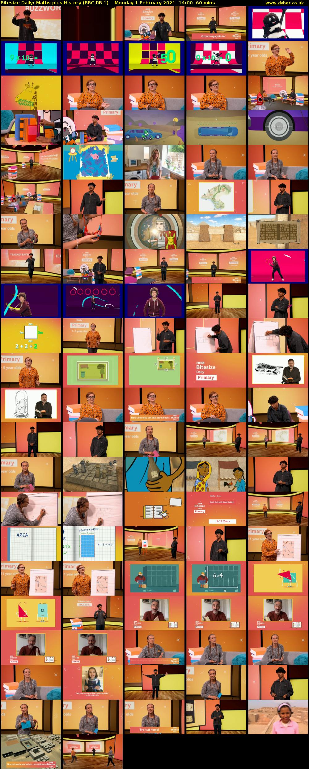 Bitesize Daily: Maths plus History (BBC RB 1) Monday 1 February 2021 14:00 - 15:00