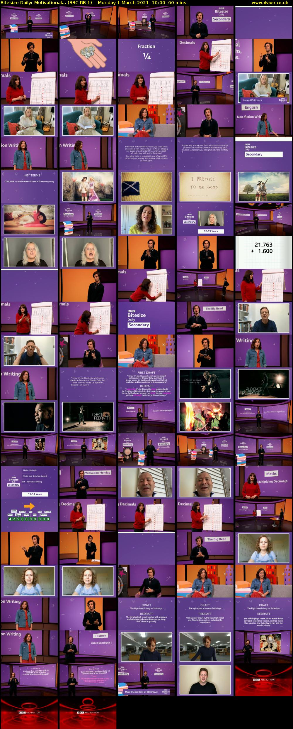 Bitesize Daily: Motivational... (BBC RB 1) Monday 1 March 2021 10:00 - 11:00