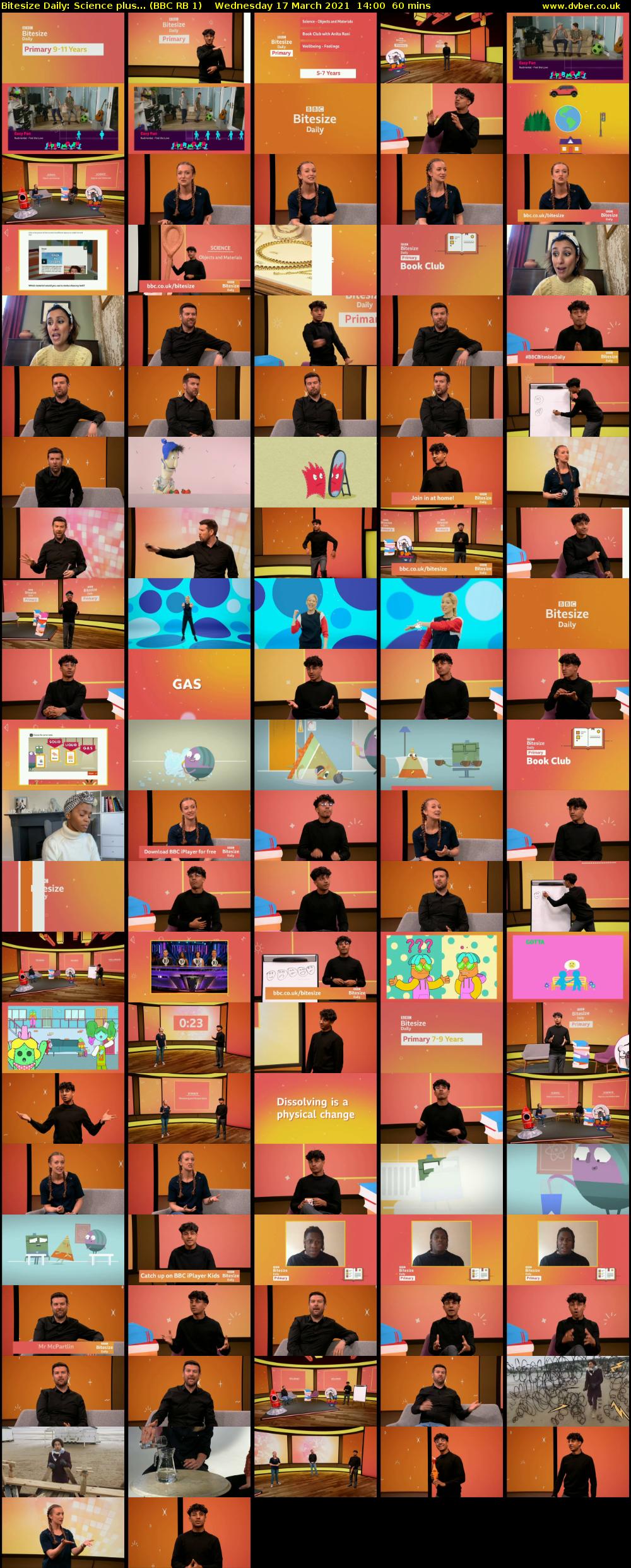 Bitesize Daily: Science plus... (BBC RB 1) Wednesday 17 March 2021 14:00 - 15:00