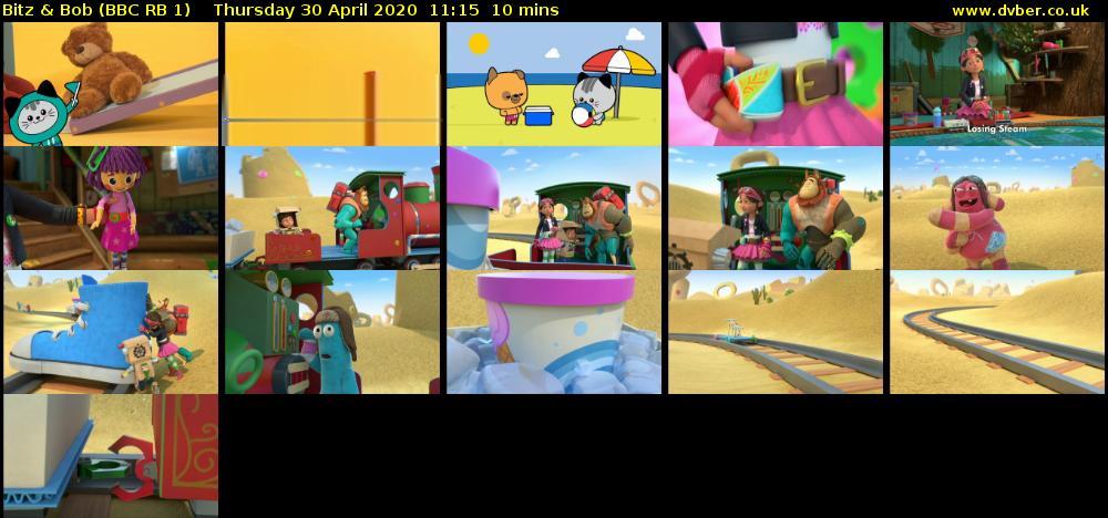 Bitz & Bob (BBC RB 1) Thursday 30 April 2020 11:15 - 11:25
