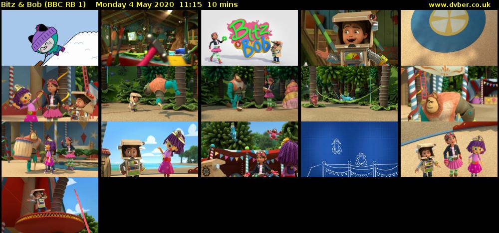 Bitz & Bob (BBC RB 1) Monday 4 May 2020 11:15 - 11:25
