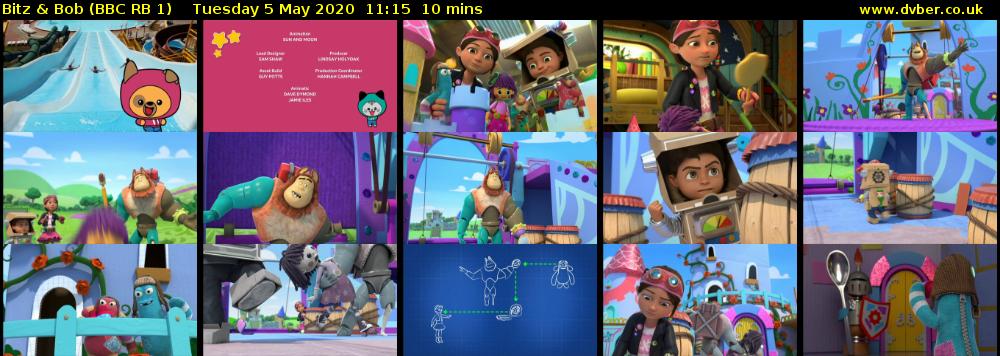 Bitz & Bob (BBC RB 1) Tuesday 5 May 2020 11:15 - 11:25