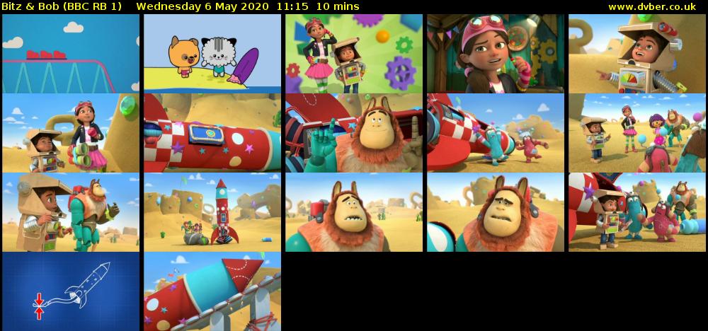 Bitz & Bob (BBC RB 1) Wednesday 6 May 2020 11:15 - 11:25
