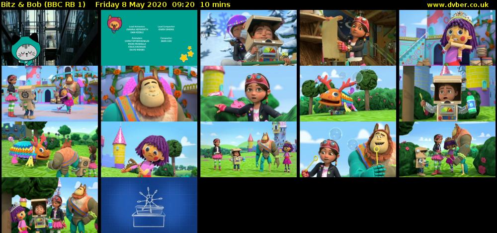 Bitz & Bob (BBC RB 1) Friday 8 May 2020 09:20 - 09:30