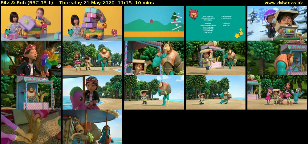 Bitz & Bob (BBC RB 1) Thursday 21 May 2020 11:15 - 11:25
