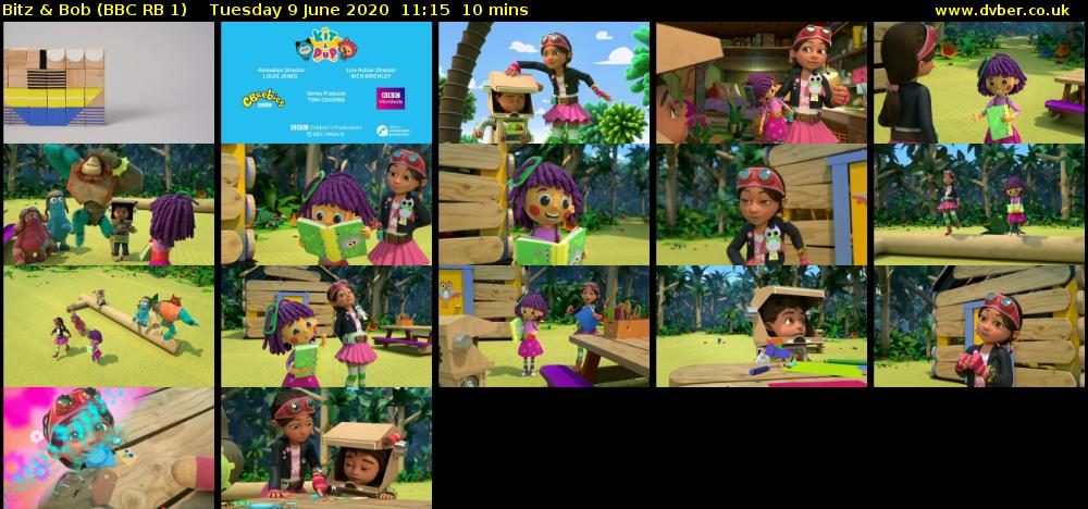 Bitz & Bob (BBC RB 1) Tuesday 9 June 2020 11:15 - 11:25