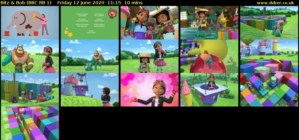Bitz & Bob (BBC RB 1) Friday 12 June 2020 11:15 - 11:25